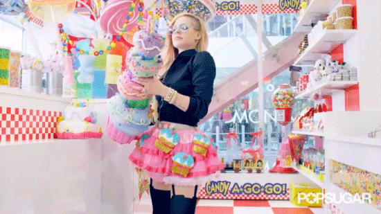 Avril Lavigne in "Hello Kitty"