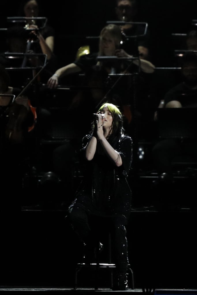 Billie Eilish Performs "No Time to Die" at 2020 BRIT Awards
