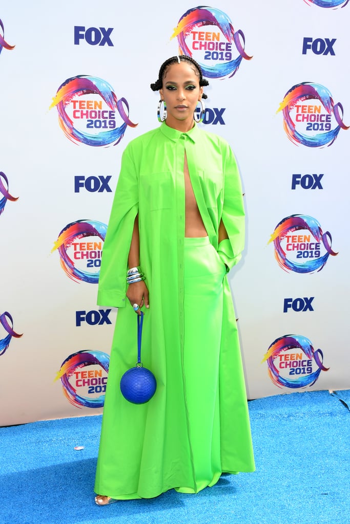 Megalyn Echikunwoke at the 2019 Teen Choice Awards