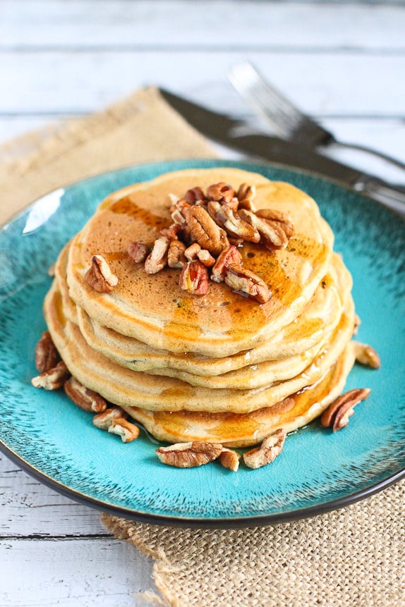 Whole-Wheat Zucchini Pancakes