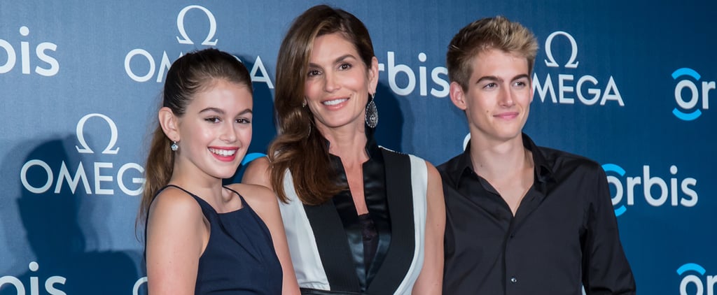 Cindy Crawford in Hong Kong With Her Kids