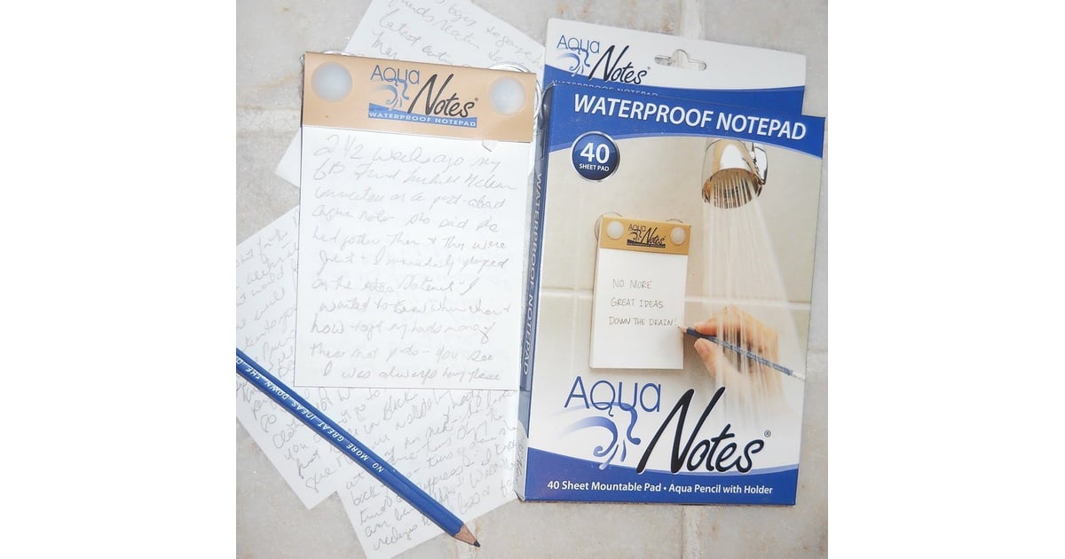 A Waterproof Notepad For Your Shower Thoughts Cool Amazon Products