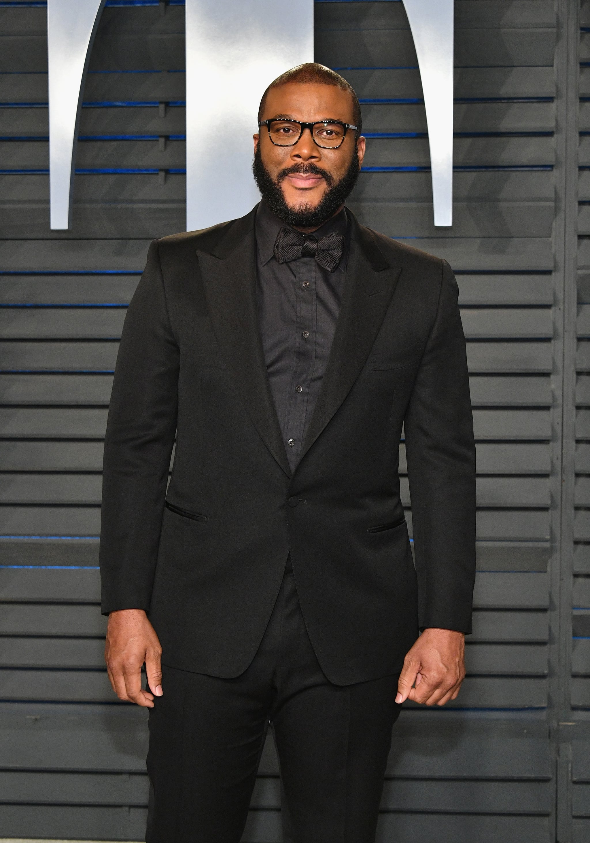 BEVERLY HILLS, CA - MARCH 04: Tyler Perry attends the 2018 Vanity Fair Oscar Party hosted by Radhika Jones at Wallis Annenberg Center for the Performing Arts on March 4, 2018 in Beverly Hills, California.  (Photo by Dia Dipasupil/Getty Images)