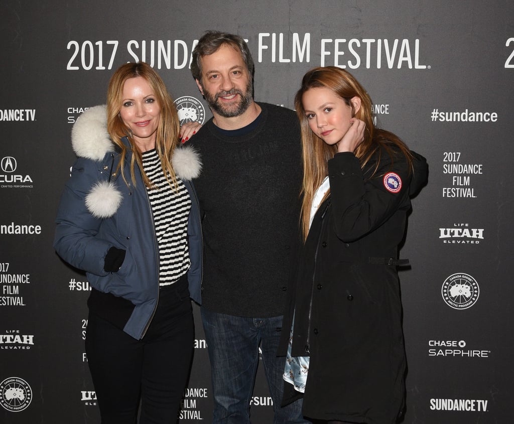 Leslie Mann and Family at Sundance Film Festival Jan. 2017