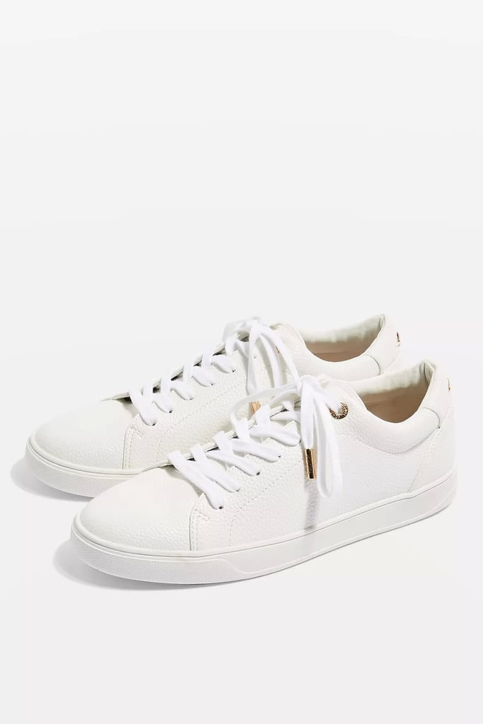 Topshop Curly Lace-Up Trainers