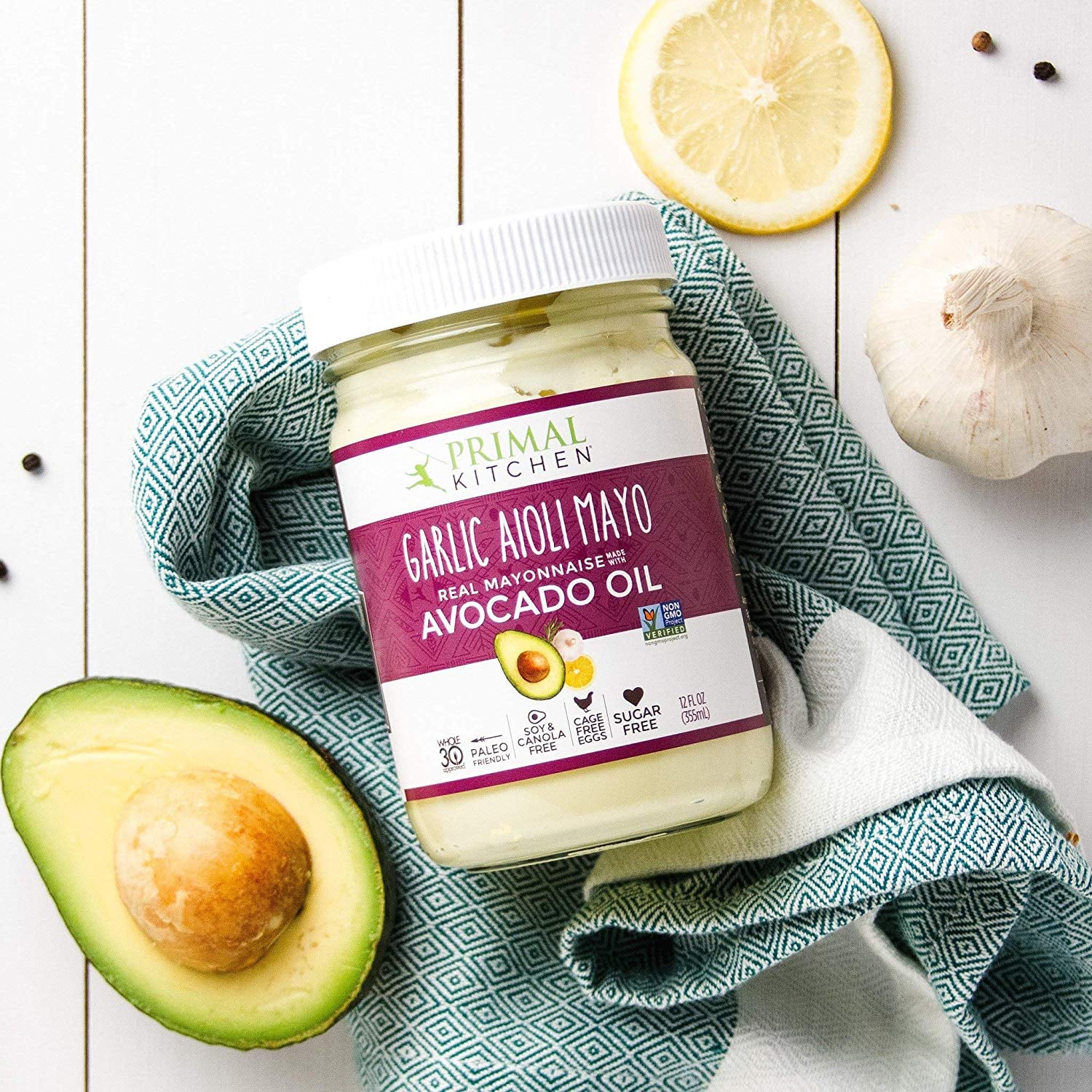 Primal Kitchen Avocado Oil Based Mayo 12 Indulgent Dairy Free
