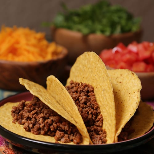 Tex-Mex Ground Beef Tacos Tex-Mex Ground Beef Tacos