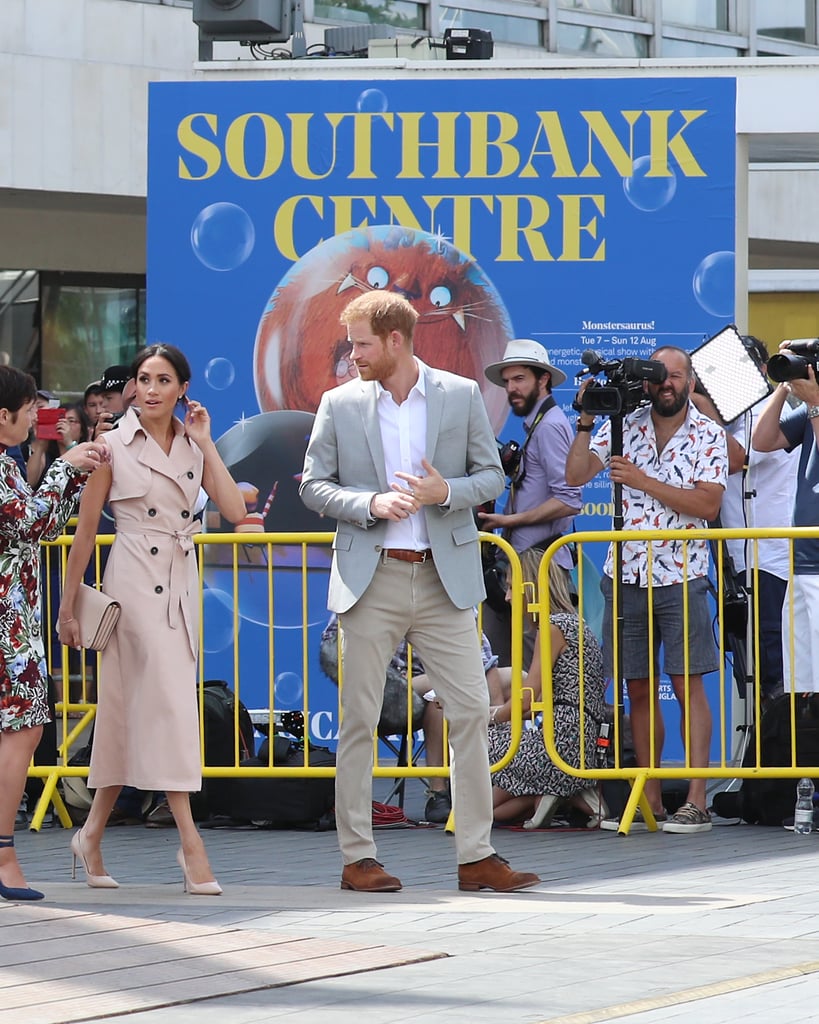 Meghan Markle's Pink Trench Dress House of Nonie