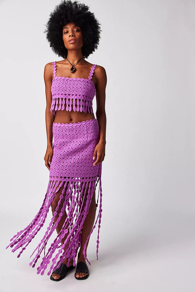 Crochet Skirt Set