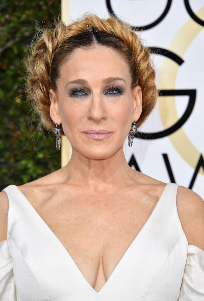 Sarah Jessica Parker's Princess Leia Hair 2017 Golden Globes