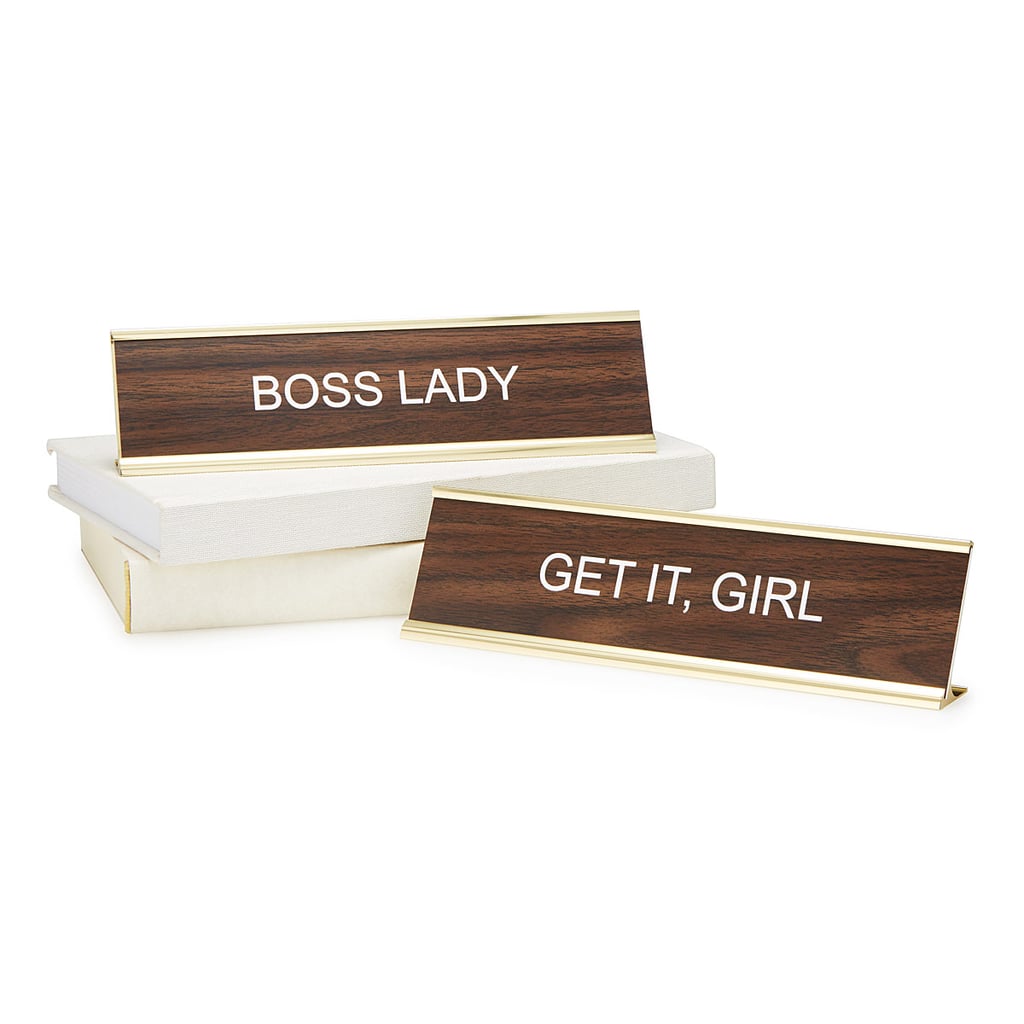 Inspired Women Desk Signs