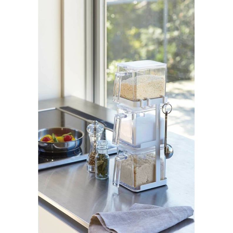 Tower Salt and Sugar Container 2 Jar Spice Rack