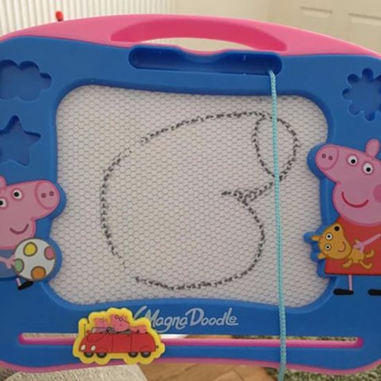 Mom Teaches Her Daughter How to Draw Peppa Pig