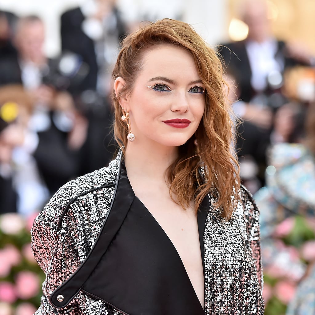 Emma Stone stuns in glittering jumpsuitt at Met Gala 2019