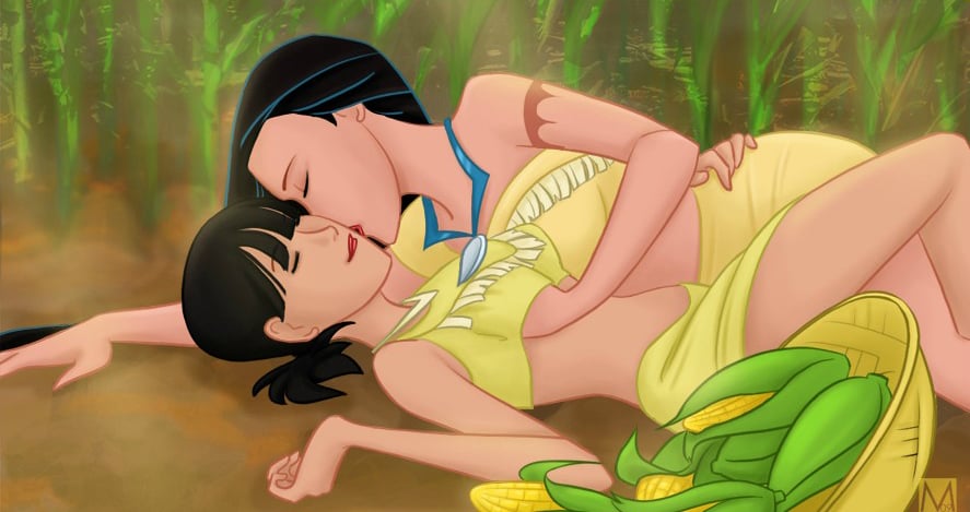 Pocahontas Cartoon Lesbian Having Sex - Gay Disney Characters | POPSUGAR Love & Sex