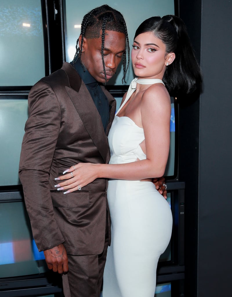 Kylie Jenner and Travis Scott at Travis Scott: Look Mom I Can Fly Premiere