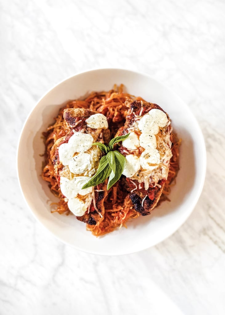 Chicken Parm With Spaghetti Squash