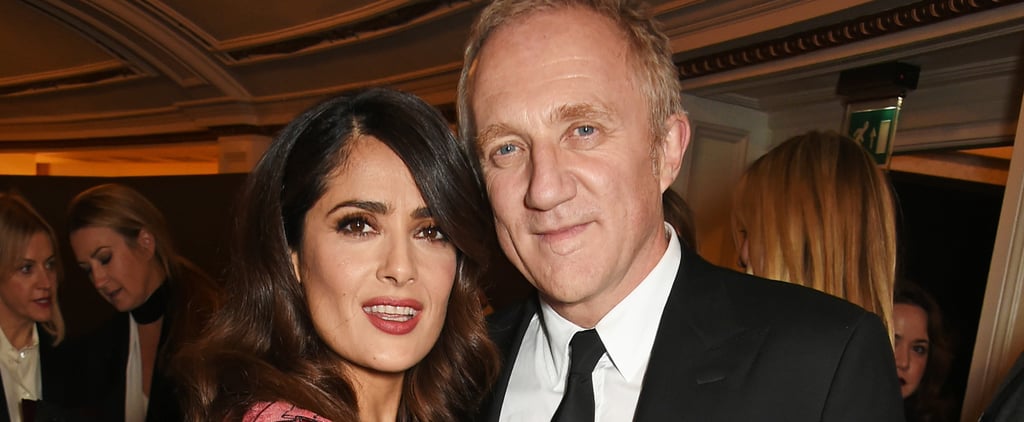 Salma Hayek and Her Husband PDA on the Red Carpet Nov. 2015