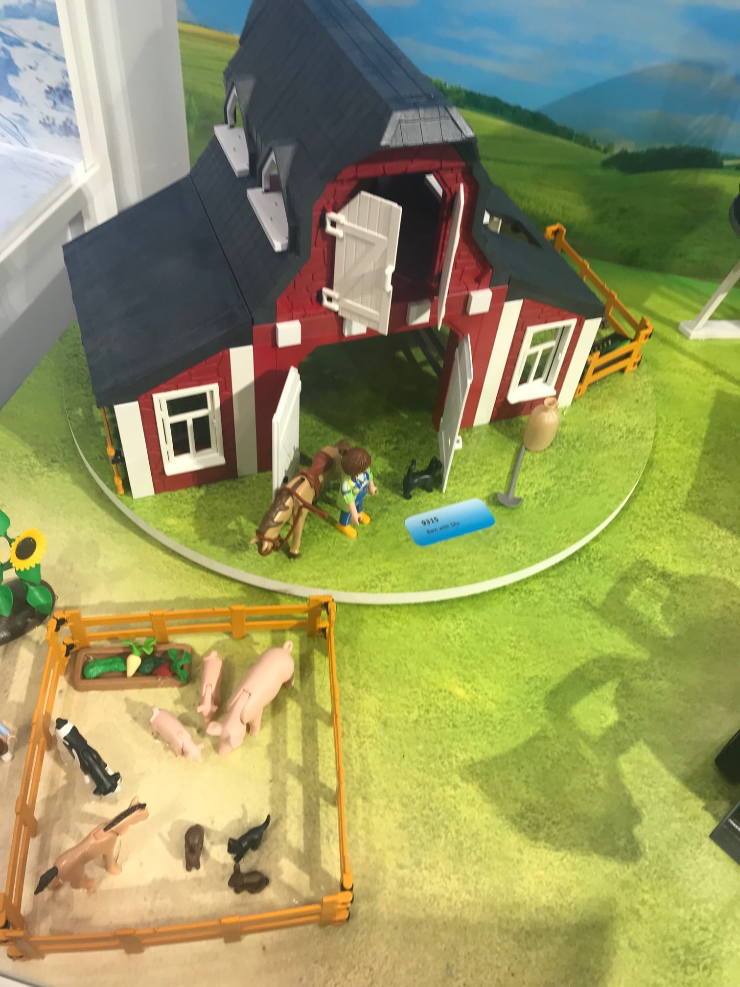 Playmobil barn sale and silo
