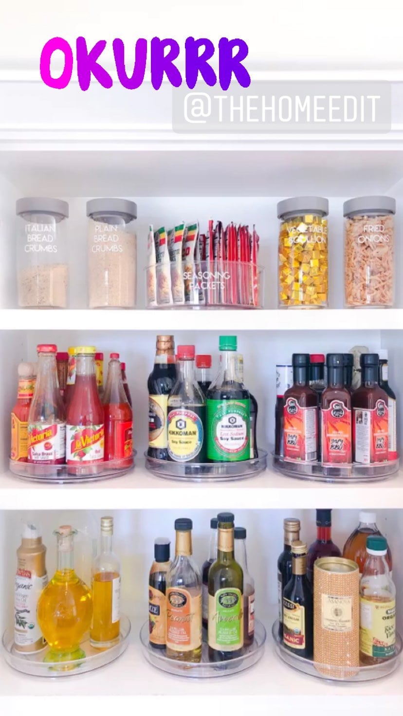 Khloé Kardashian Shared Her Perfectly Organized Kitchen Pantry