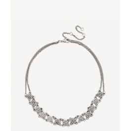 Sole Society Beaded Stone Choker