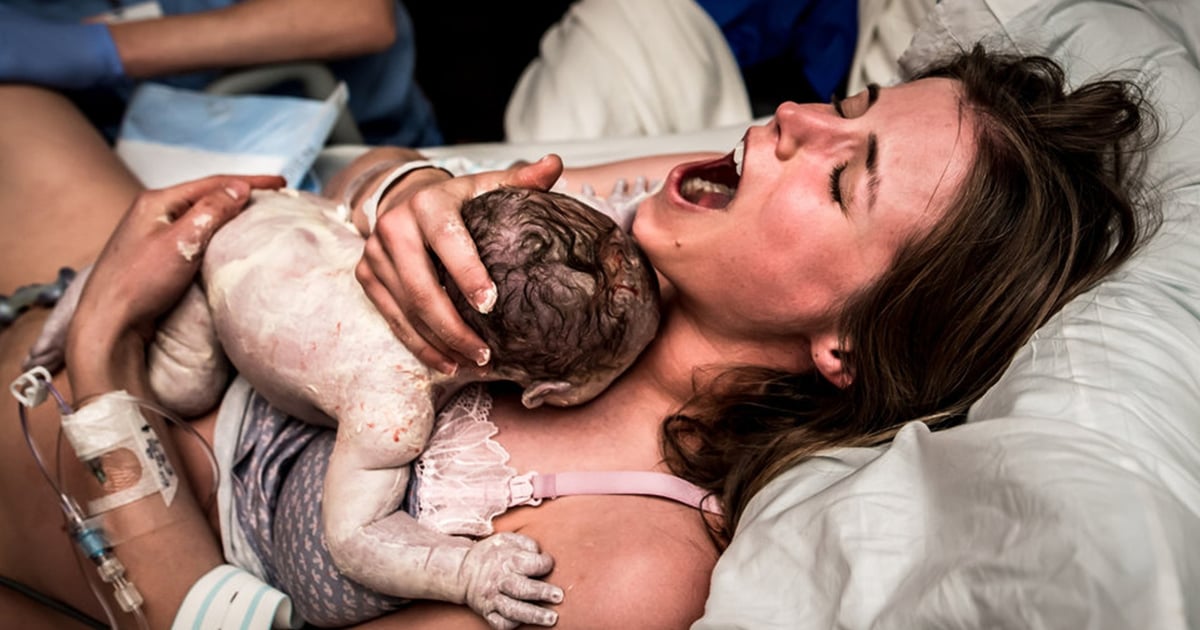 Best Hospital Birth Photos POPSUGAR Family