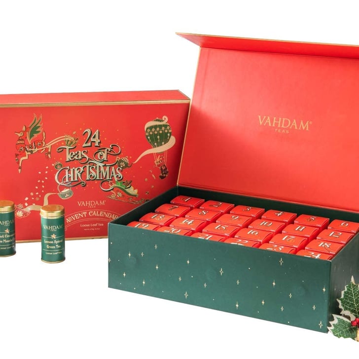 last-minute-gifts-vahdam-tea-advent-calendar-2022-popsugar-holiday