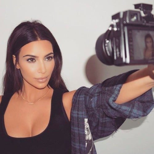 Kim Kardashian No-Makeup Tuesdays