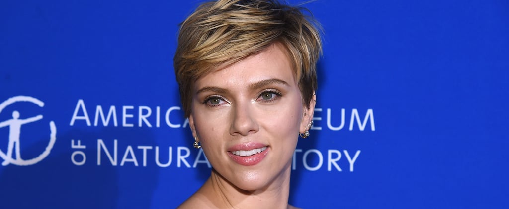 Scarlett Johansson's Brown Hair April 2018