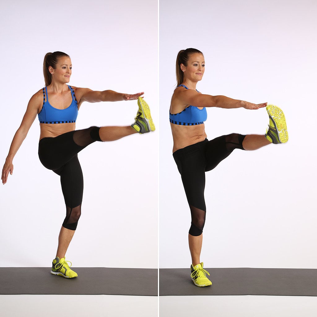 Stand up sales crunches for abs