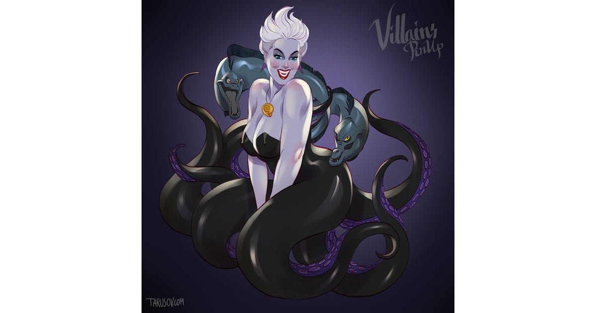 Ursula Sexy Disney Villains Pinup Fan Art Popsugar