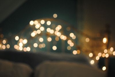 You put string lights on EVERYTHING.