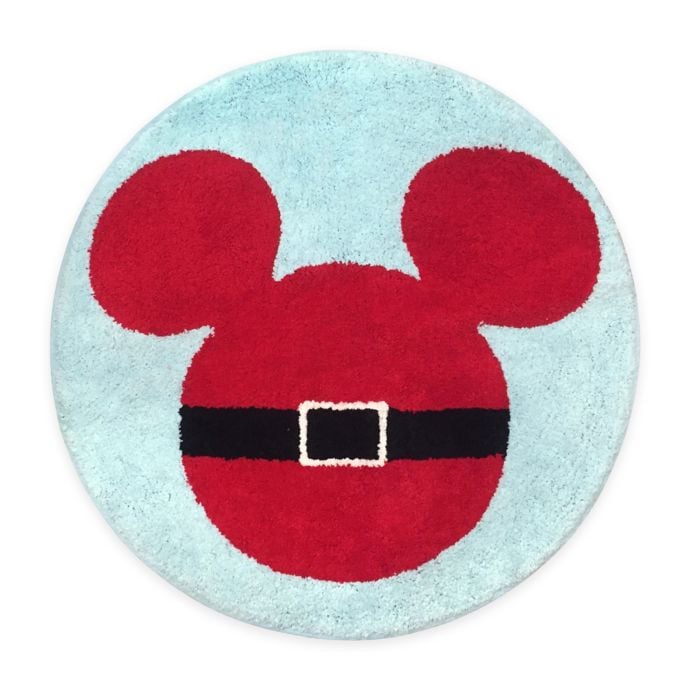 Disney Holiday 24" Round Bath Rug