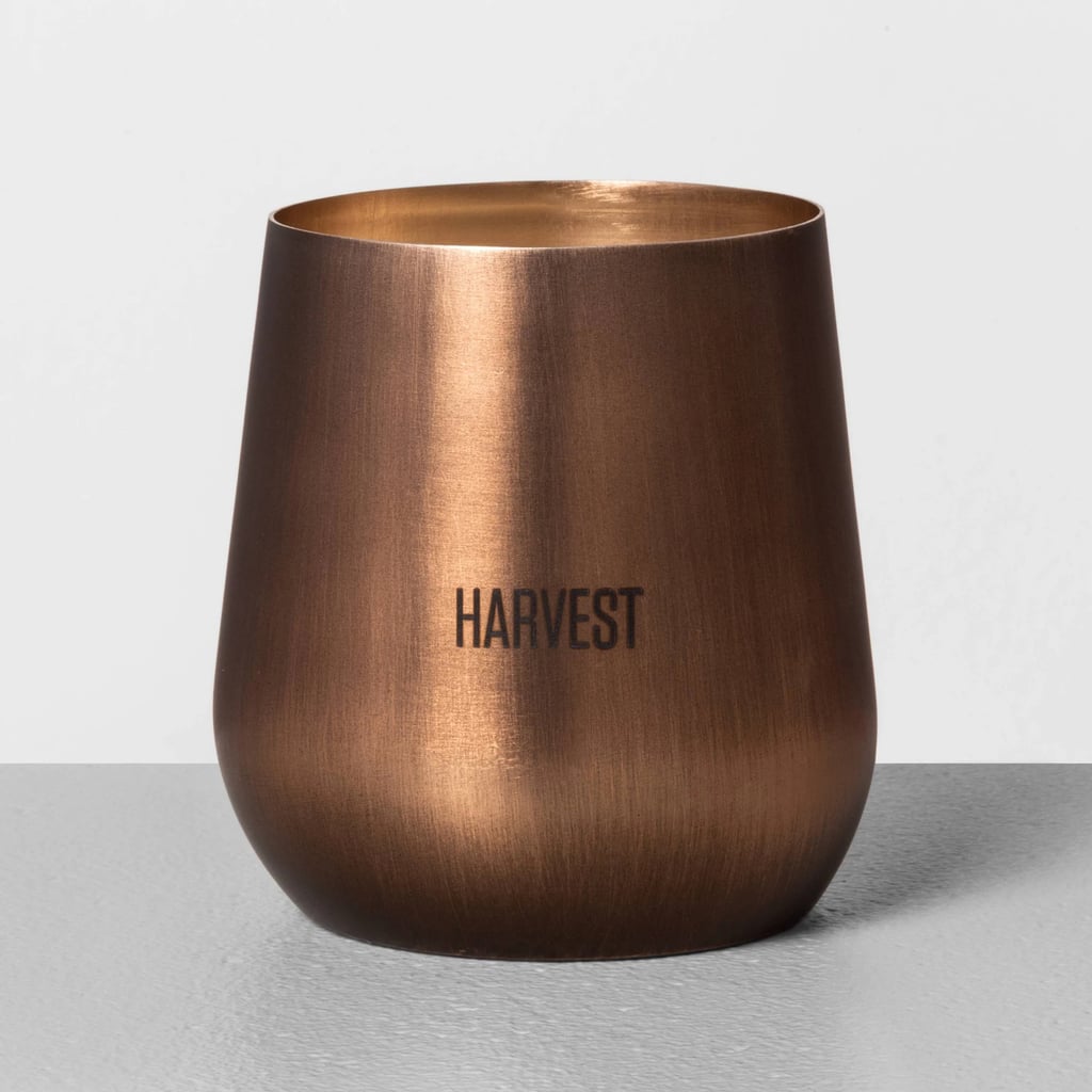Seasonal Copper Candle in Harvest
