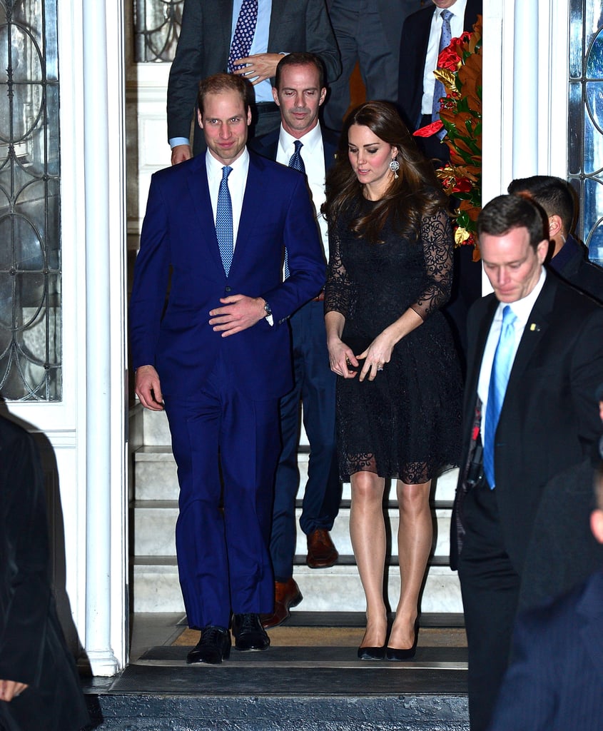 She Showed Off Her Baby Bump in Lace