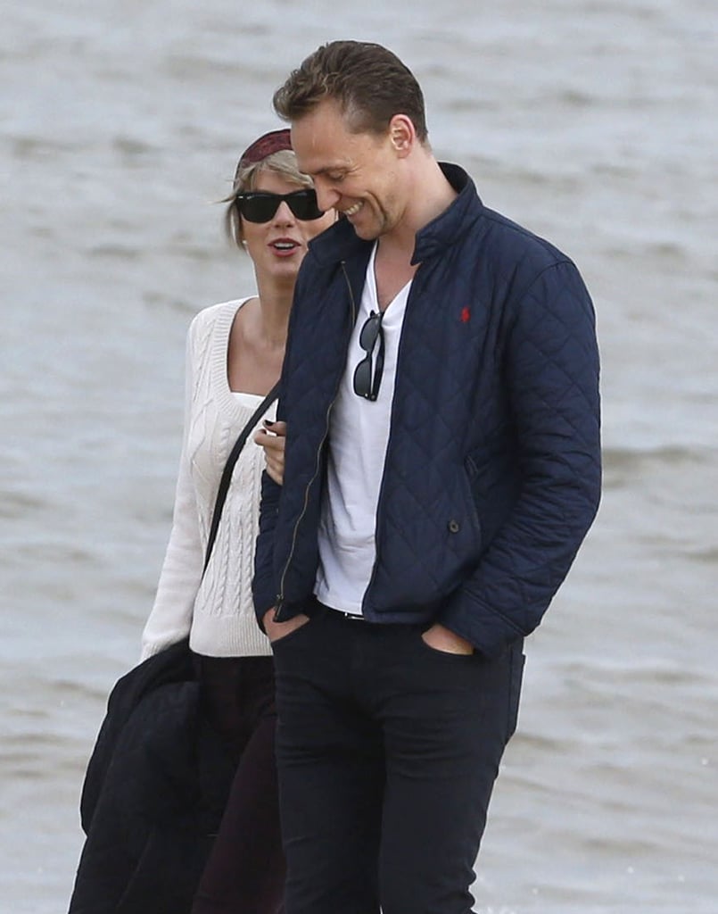 Taylor Swift and Tom Hiddleston With His Mom in the UK