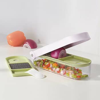 Diamond Home Chop Wizard 10-Piece Fruit & Vegetable Chopper