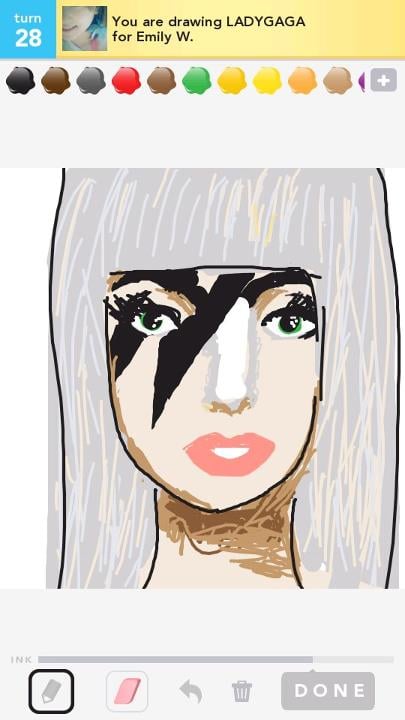 Lady Gaga | Best Draw Something Pictures | POPSUGAR Tech Photo 63