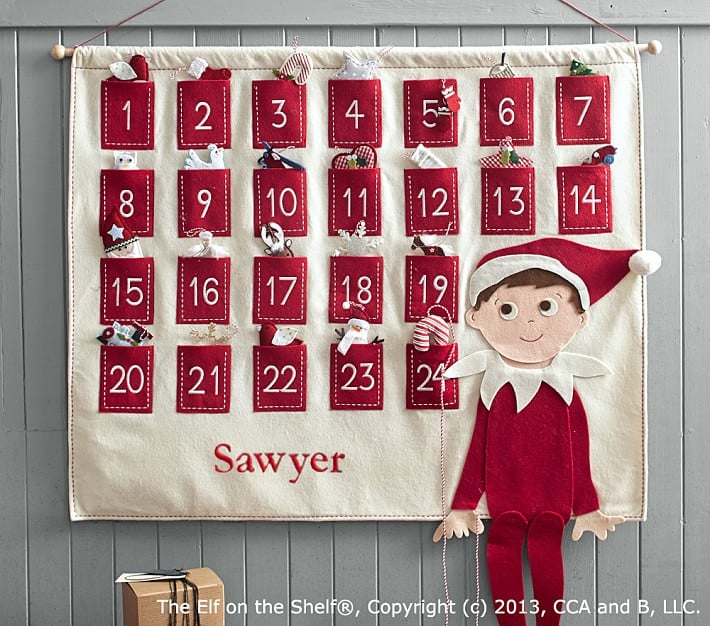 The Elf on the Shelf Advent Calendar Elf on the Shelf Accessories