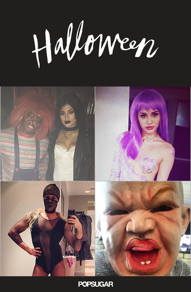 Celebrity Halloween Throwbacks on Instagram