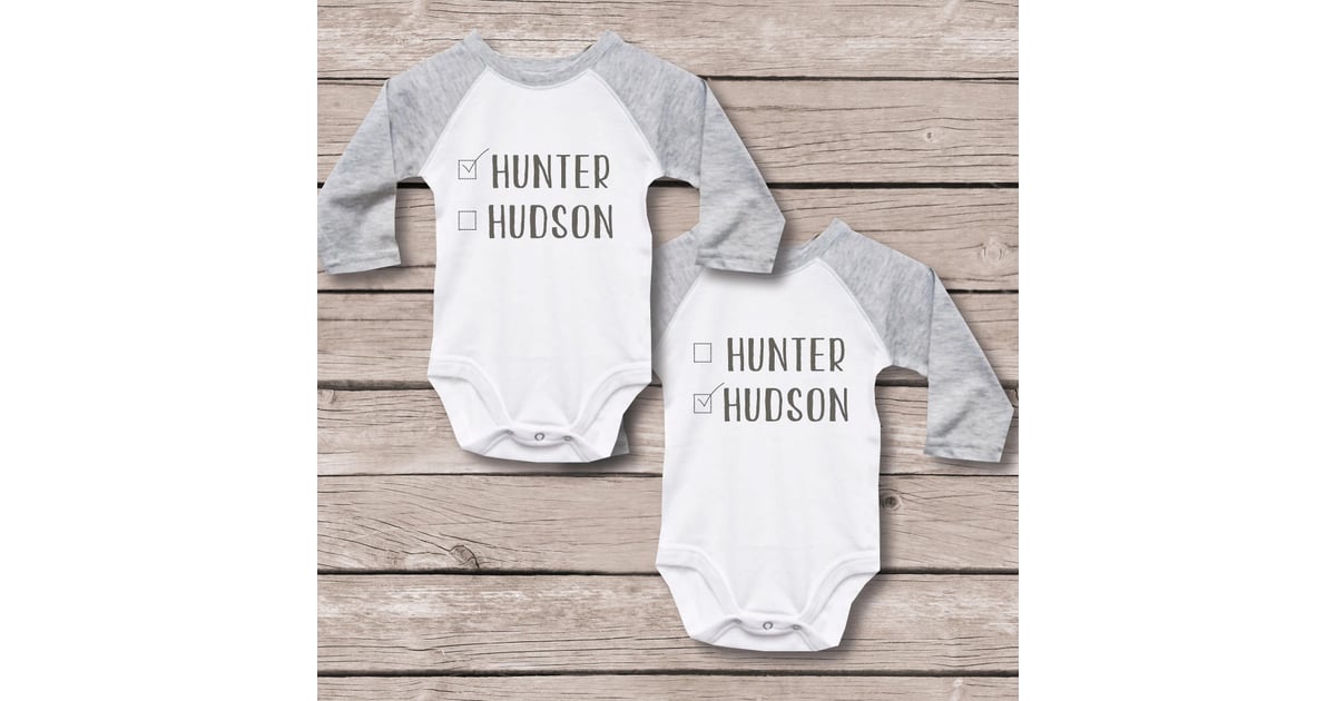 Identical Twins Id Onesies 24 Baby Shower Gift Ideas For Parents