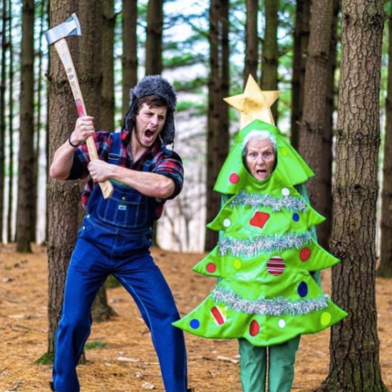 Photos of Man Who Dresses Up in Costume With His Grandma