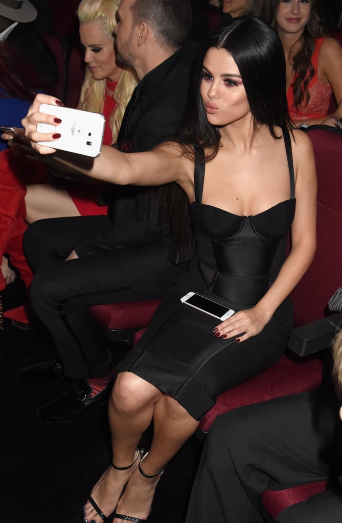 Selena Gomez Snapping a Selfie