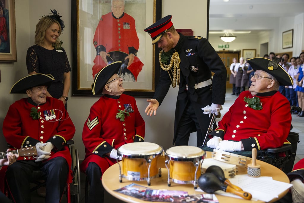 Prince Harry at the Founder's Day Parade June 2019