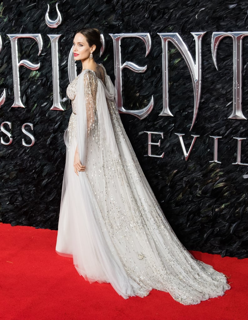 Angelina Jolie at the Maleficent: Mistress of Evil Premiere in London