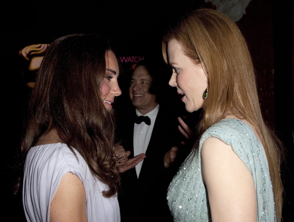 Nicole Kidman and Kate Middleton spoke at the 2011 BAFTA Brits to Watch Event in LA in July 2011.