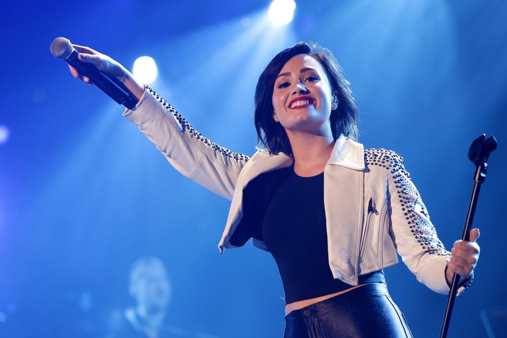 Demi Lovato brought down the house on Monday night at 93.3 FLZ's Jingle Ball in Tampa, FL.