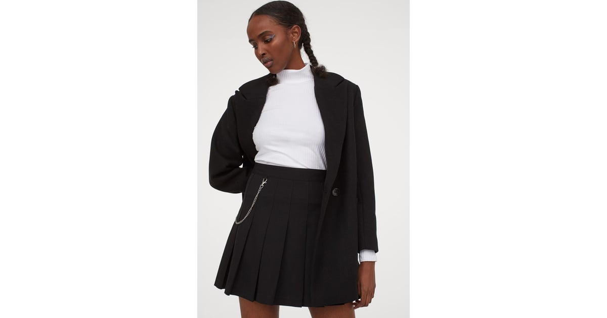 H&M Pleated Skirt The Best Skirts For Women 2021 Guide POPSUGAR