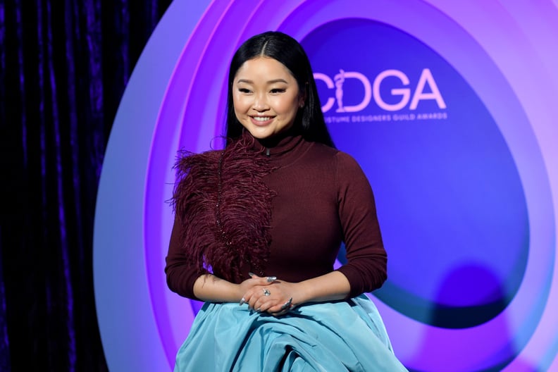 LOS ANGELES, CALIFORNIA - APRIL 13: In this image released on April 13, Lana Condor attends the 23rd Costume Designer Guild Awards on April 13, 2021 in Los Angeles, California. (Photo by Stefanie Keenan/Getty Images for the CDGA)