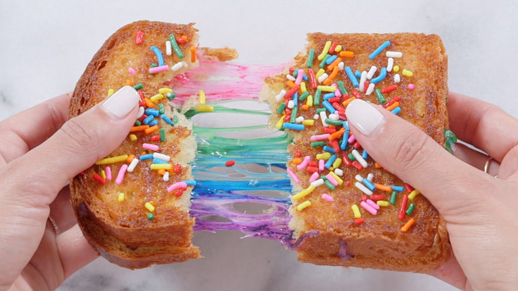 Rainbow Grilled Cheese Recipe | POPSUGAR Food